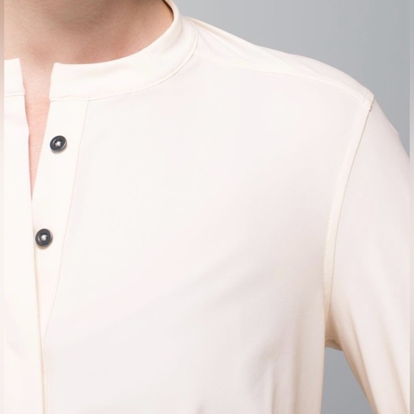 2014 Lululemon Get It On Blouse Angel Wing White Long Sleeve - Retired Rare - Picture 4 of 14